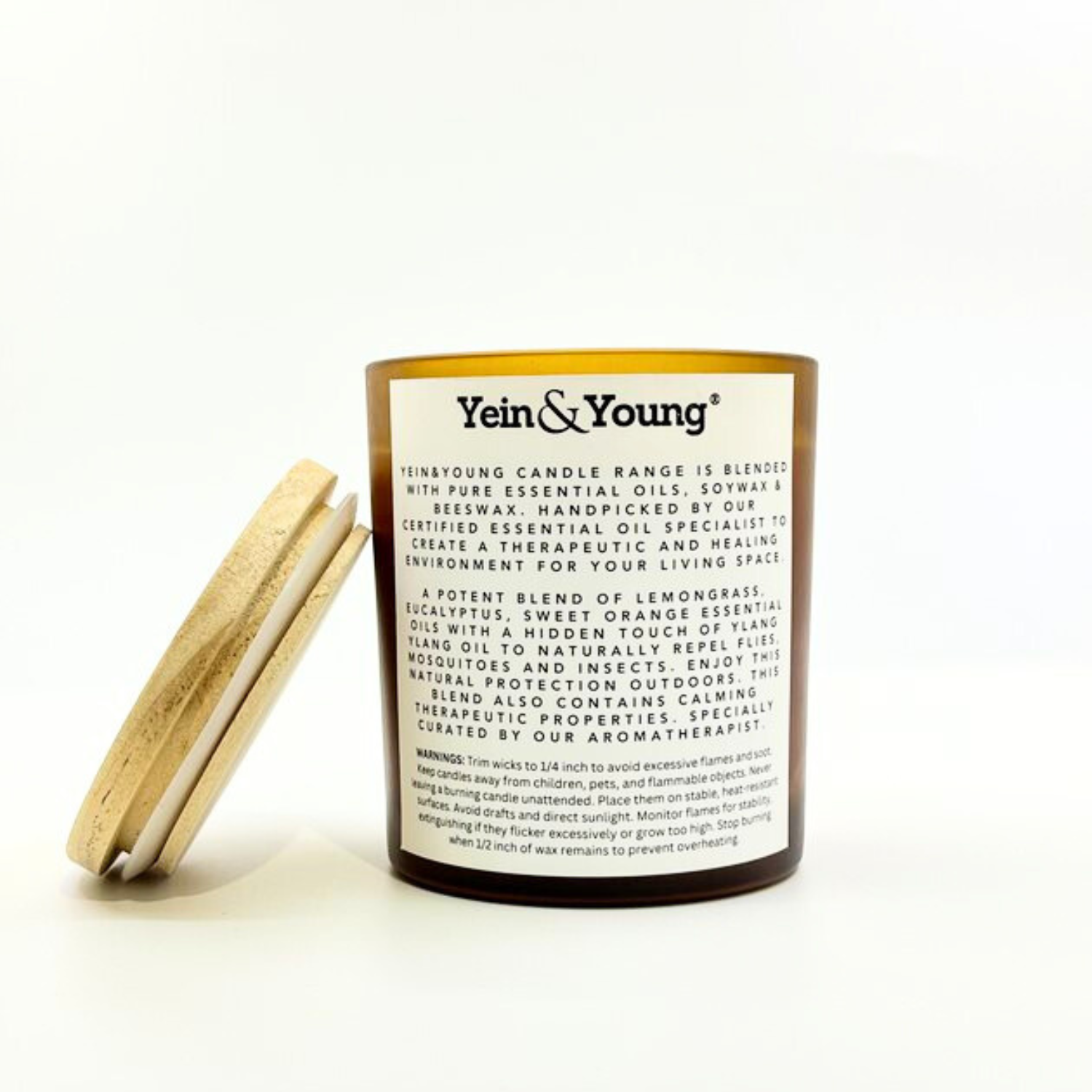 Yein&Young Therapeutic Essential Oil Candle - BUGS AWAY